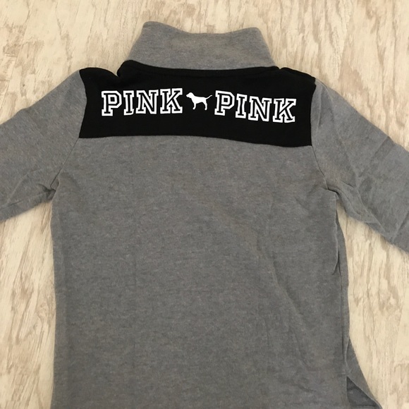 PINK Victoria’s Secret Quarter Zip Long Sleeve - Picture 5 of 5